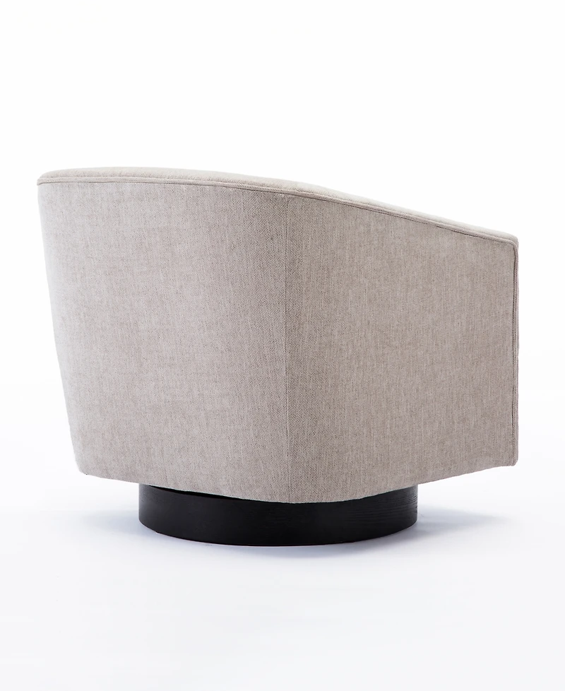 Geneva Wood Base Swivel Chair