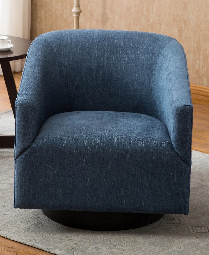 Geneva Wood Base Swivel Chair