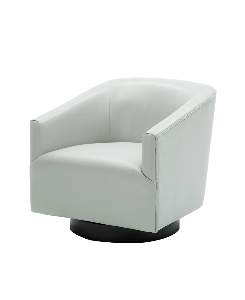 Gaven Wood Base Swivel Chair