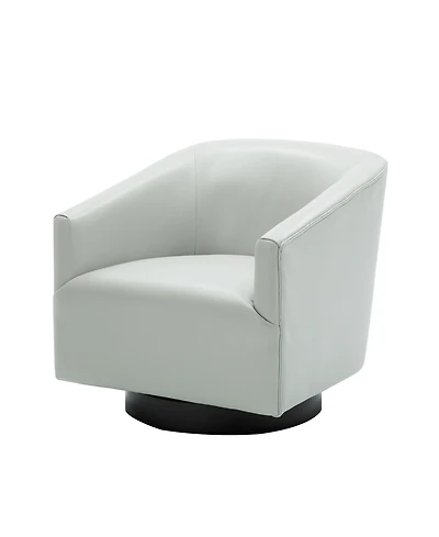 Gaven Wood Base Swivel Chair