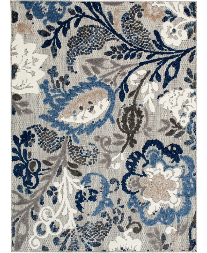 Closeout! Northern Weavers Britta Bri-01 5'3" x 7' Outdoor Area Rug