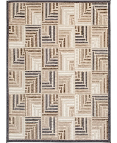 Closeout! Northern Weavers Britta Bri-05 7'10" x 9'10" Outdoor Area Rug