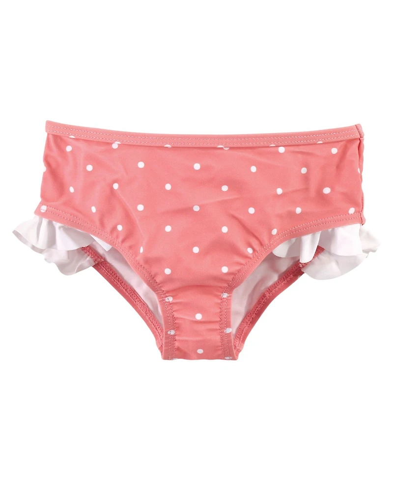 Hudson Baby Girls Swim Rashguard Set