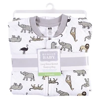 Hudson Baby Baby Boys Hudson Unisex Deluxe Quilted Long-Sleeve Sleep Sack & Wearable Comfort Quilt