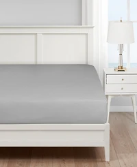 Nautica Solid Cotton Rich Blend Fitted Sheet