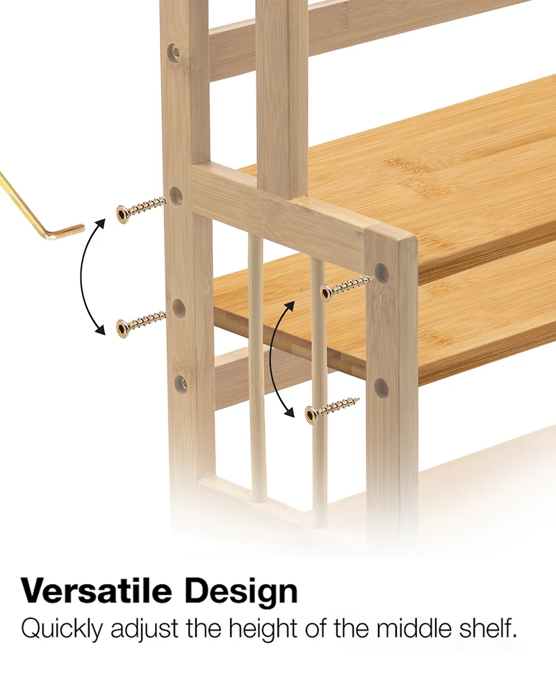 Sorbus 3-Tier Standing Spice Rack
