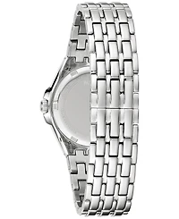 Bulova Women's Phantom Crystal Stainless Steel Bracelet Watch 32mm
