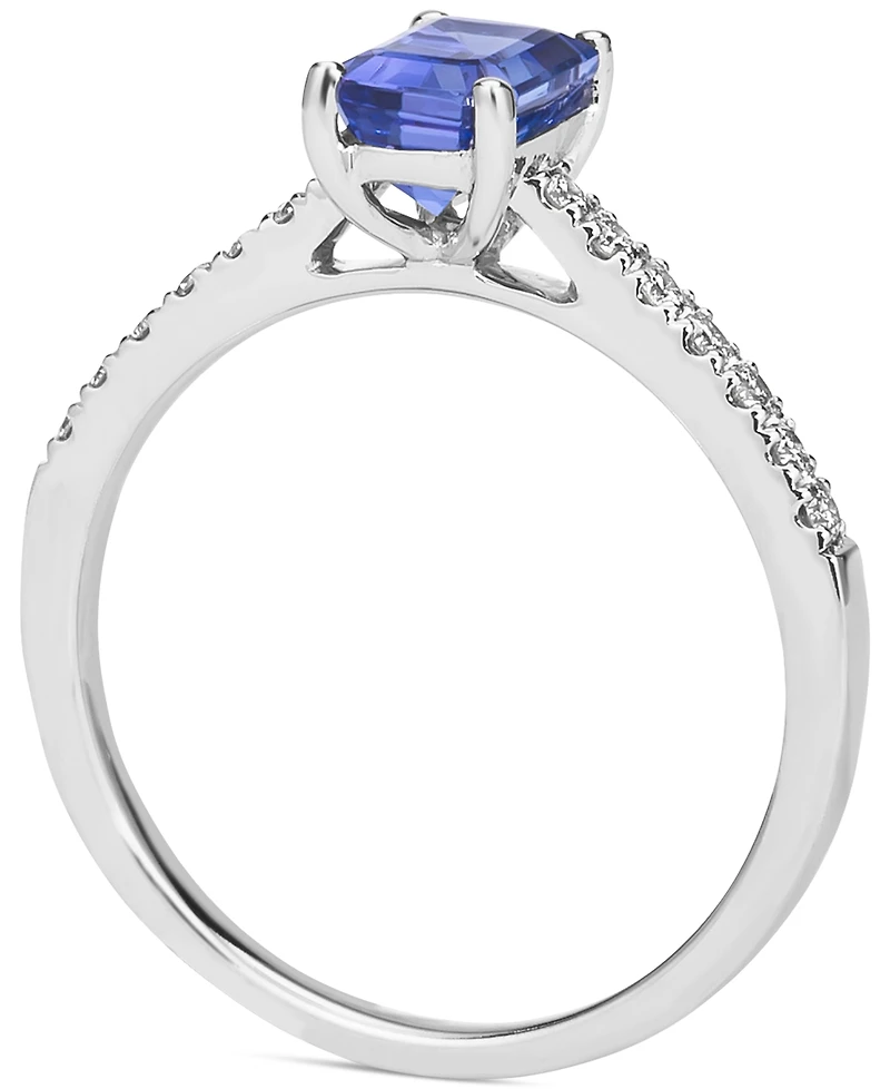 Le Vian Blueberry Tanzanite (3/4 ct. t.w.) & Nude Diamond (1/5 ct. t.w.) in 14k White Gold