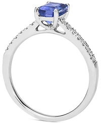 Le Vian Blueberry Tanzanite (3/4 ct. t.w.) & Nude Diamond (1/5 ct. t.w.) in 14k White Gold