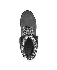 Cliffs by White Mountain Women's Duena Lace-Up Hiker Booties