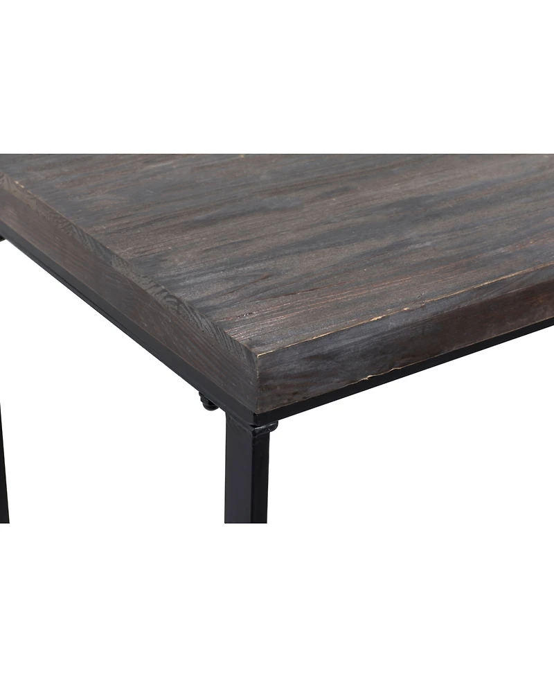 Contemporary Metal Console Table