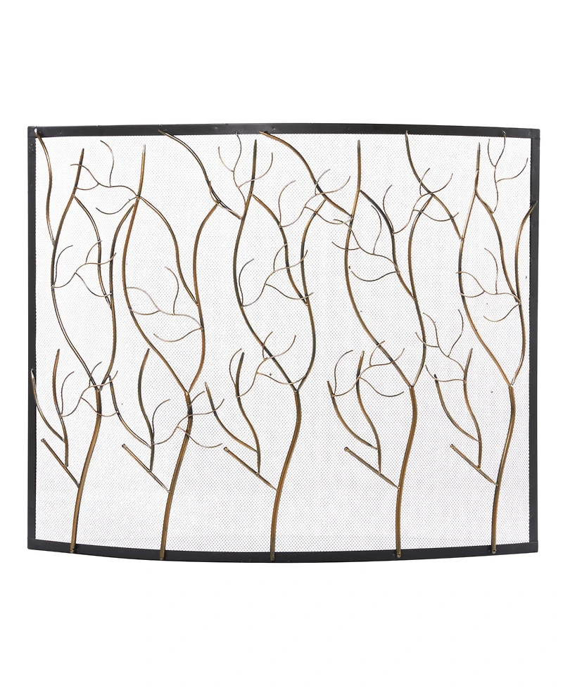 Eclectic Fireplace Screen