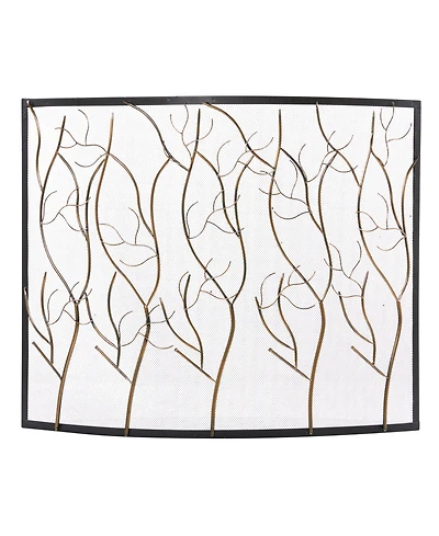 Eclectic Fireplace Screen