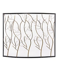 Eclectic Fireplace Screen