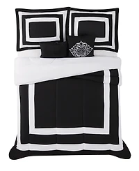 London Fog Rayne's 5 Piece Comforter Set, Queen