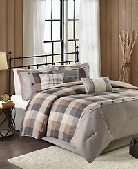Madison Park Ridge Herringbone 7-Pc. Comforter Set