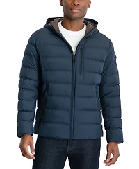 Michael Kors Men's Hooded Puffer Jacket, Created For Macy's