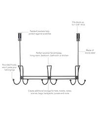 Spectrum Wilson over the Door 3-Hook Rack