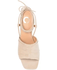 Journee Collection Women's Felisity Ruched Sandals