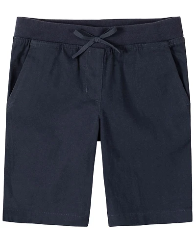 Nautica Little Girls Uniform Pull-On Skinny Bermuda Shorts
