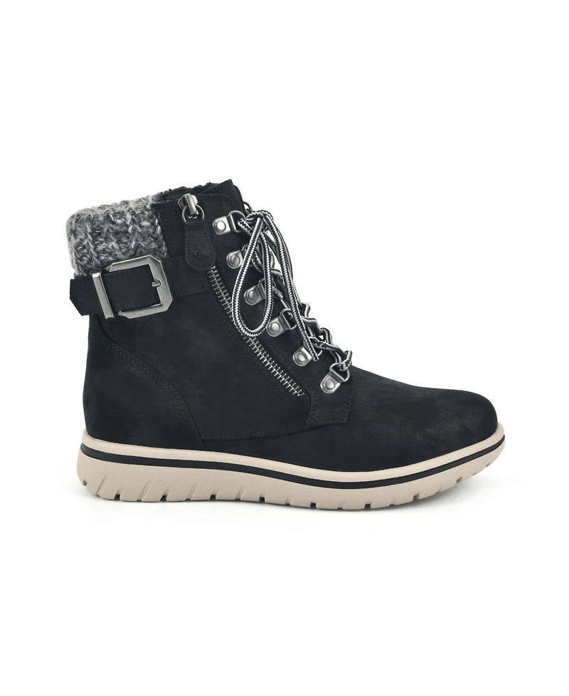 Cliffs by White Mountain Women's Hearty Lace-Up Hiker Booties