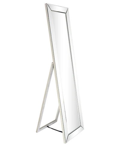 Empire Art Direct Solid Wood Frame Covered with Beveled Clear Mirror - 64" x 18"