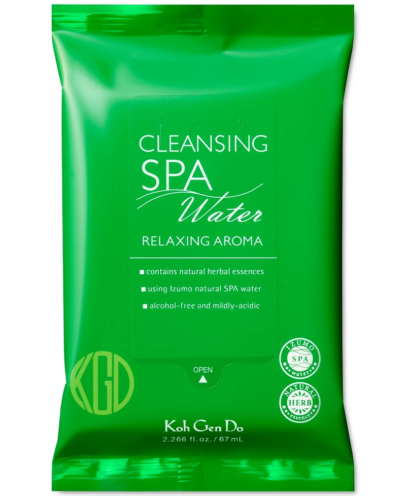 Koh Gen Do 5-Pc. Spa Cleansing Water Cloths Relaxing Aromas Set