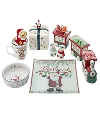 Winterberry Snowman Salt & Pepper Shaker Set