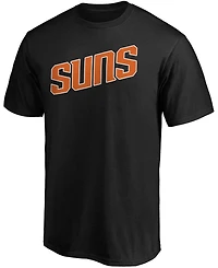 Men's Big and Tall Black Phoenix Suns Alternate Wordmark T-shirt