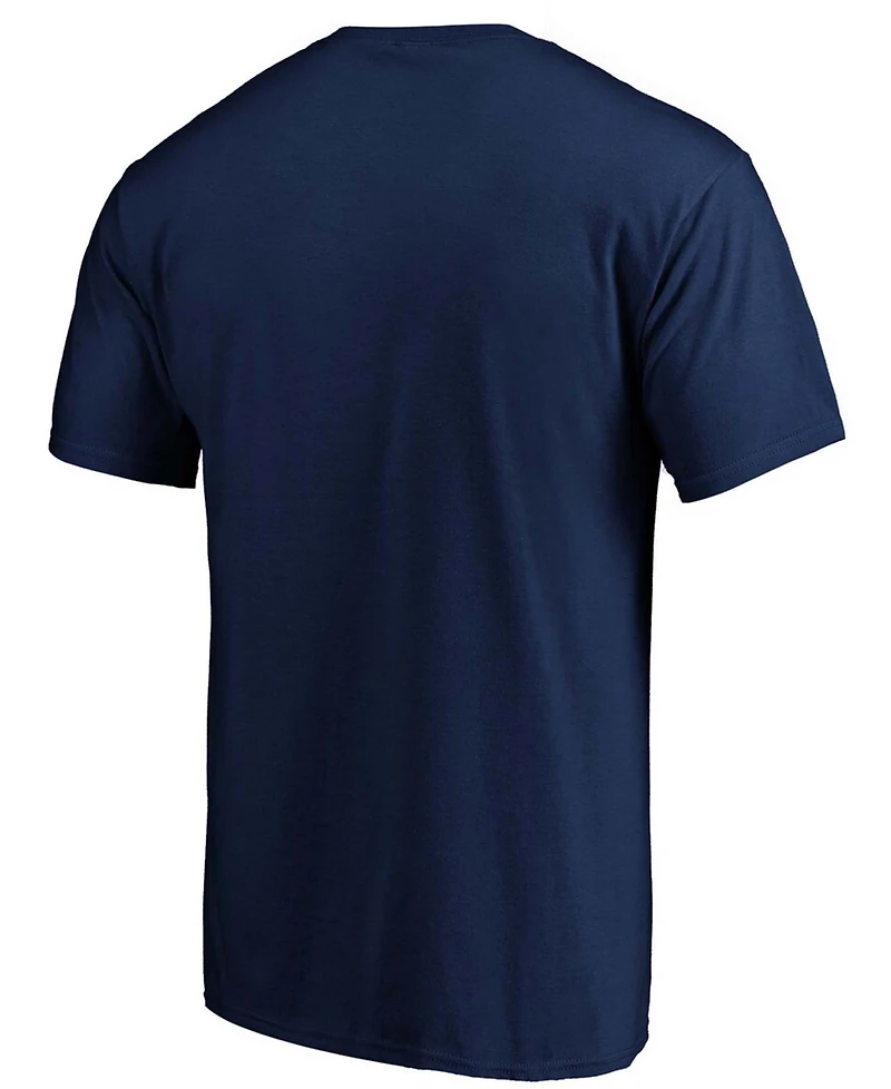 Men's Navy Utah Jazz Primary Team Logo T-shirt