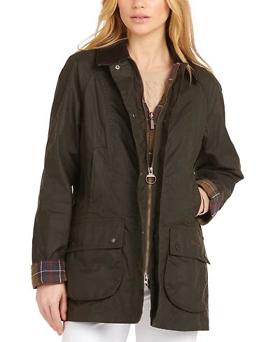 Barbour Beadnell Waxed Cotton Coat