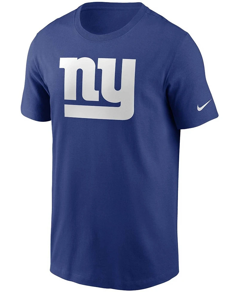 Men's Royal New York Giants Primary Logo T-shirt