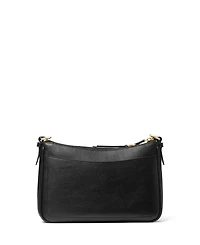 Michael Michael Kors Women's Jet Set Charm Top Zip Leather Convertible Crossbody Shoulder Bag