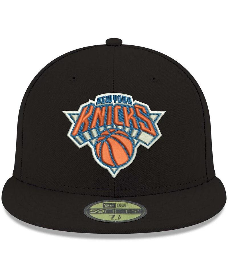 New Era Men's New York Knicks Official Team Color 59FIFTY Fitted Hat