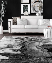 nuLoom Smoky BDSM11A 5' x 8' Area Rug