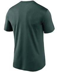 Men's Green Oakland Athletics Wordmark Legend T-shirt