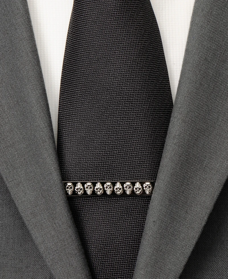 Ox & Bull Trading Co. Men's 3D Skull Tie Clip