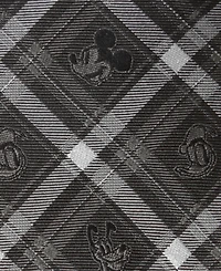 Disney Men's Mickey and Friends Plaid Tie