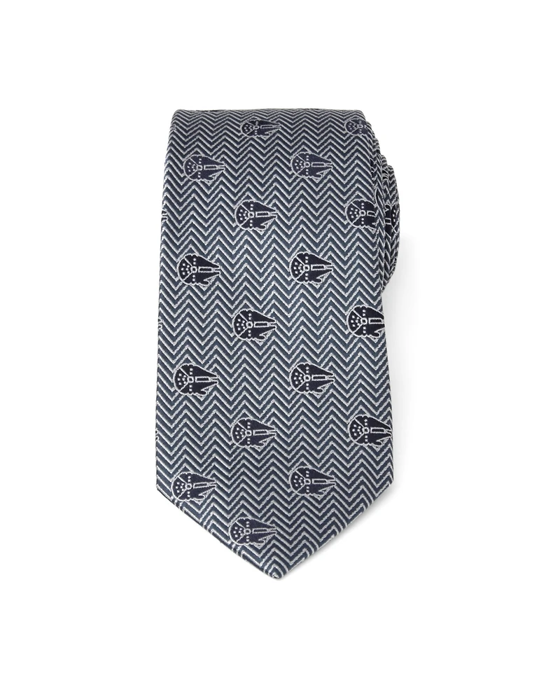 Star Wars Men's Millennium Falcon Herringbone Tie