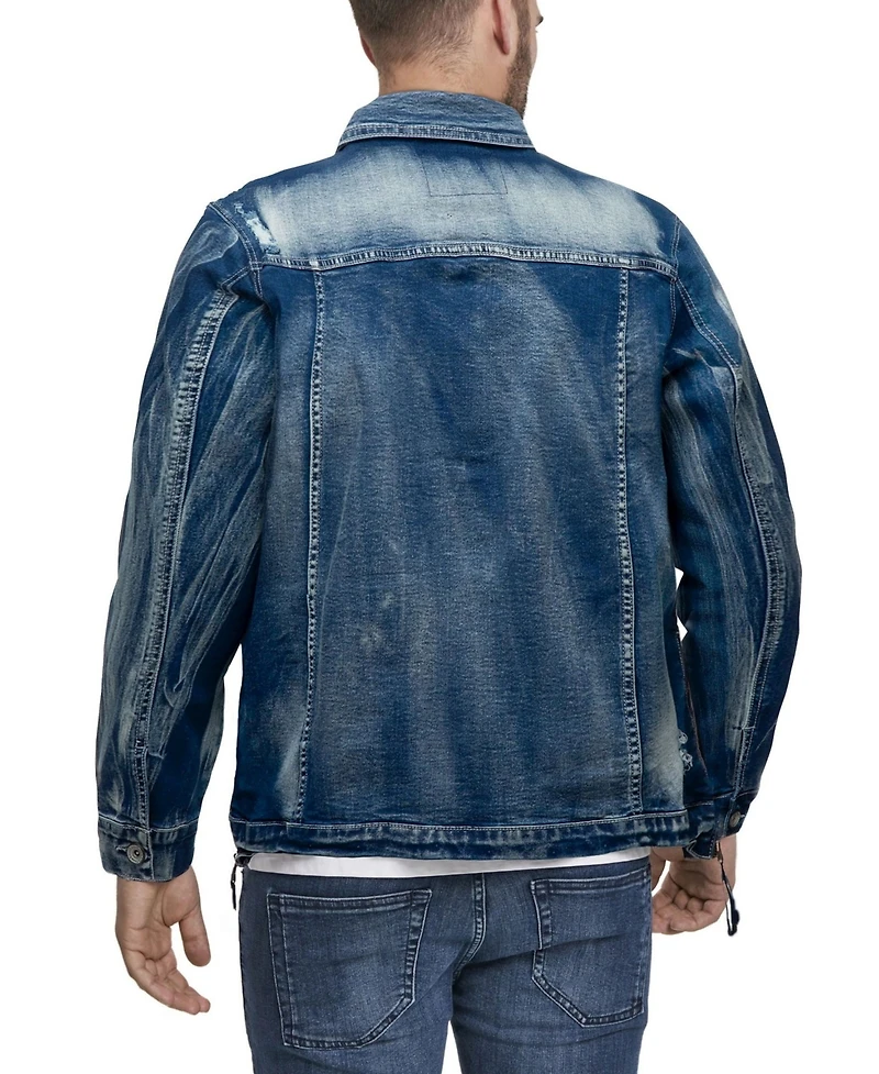 Men's Washed Denim Jacket