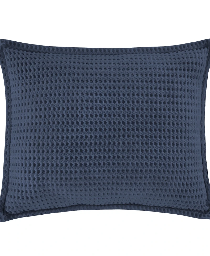 White Sand Pebble Beach Honeycomb Sham, Standard
