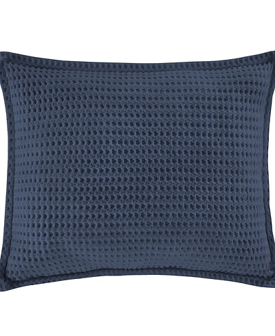 White Sand Pebble Beach Honeycomb Sham, Standard