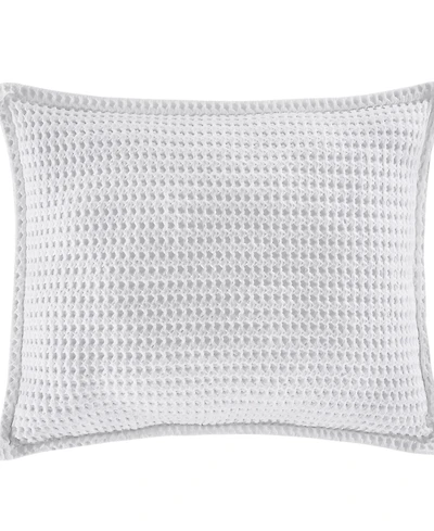 White Sand Pebble Beach Honeycomb Sham, Standard