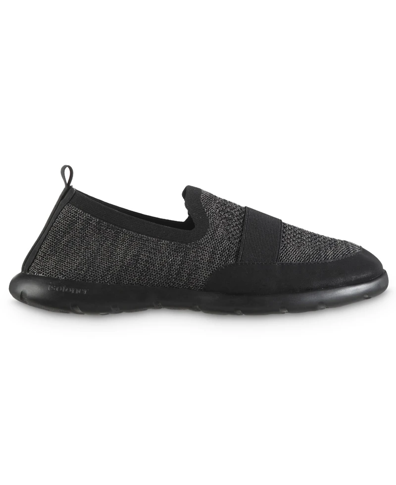 Isotoner Men's Zenz Knit Indoor and Outdoor Slip-On Slipper