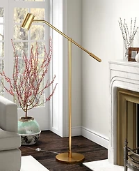 Willis Pharmacy Floor Lamp with Boom Arm