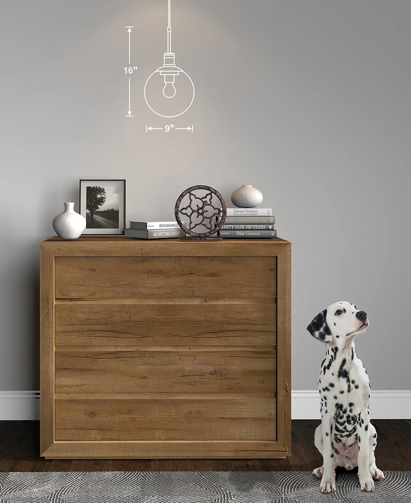 Walker and Glass Pendant