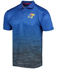 Men's Royal Kansas Jayhawks Marshall Polo