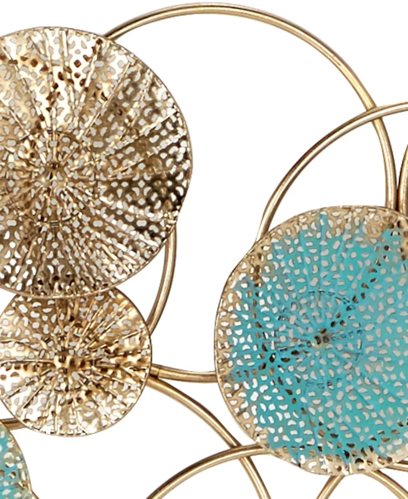 Rosemary Lane Contemporary Ornamental Metal Wall Decor