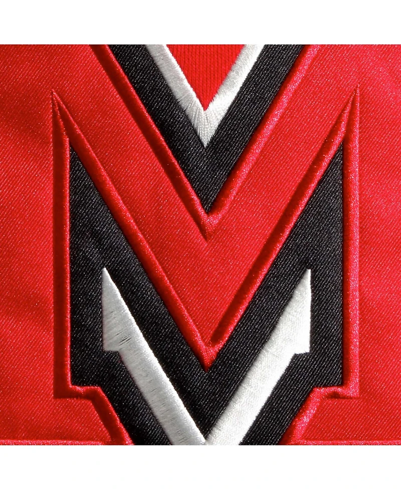 Men's Red Miami University RedHawks 2.0 Lace-Up Hoodie