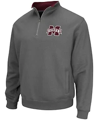 Men's Colosseum Mississippi State Bulldogs Tortugas Logo Quarter-Zip Jacket